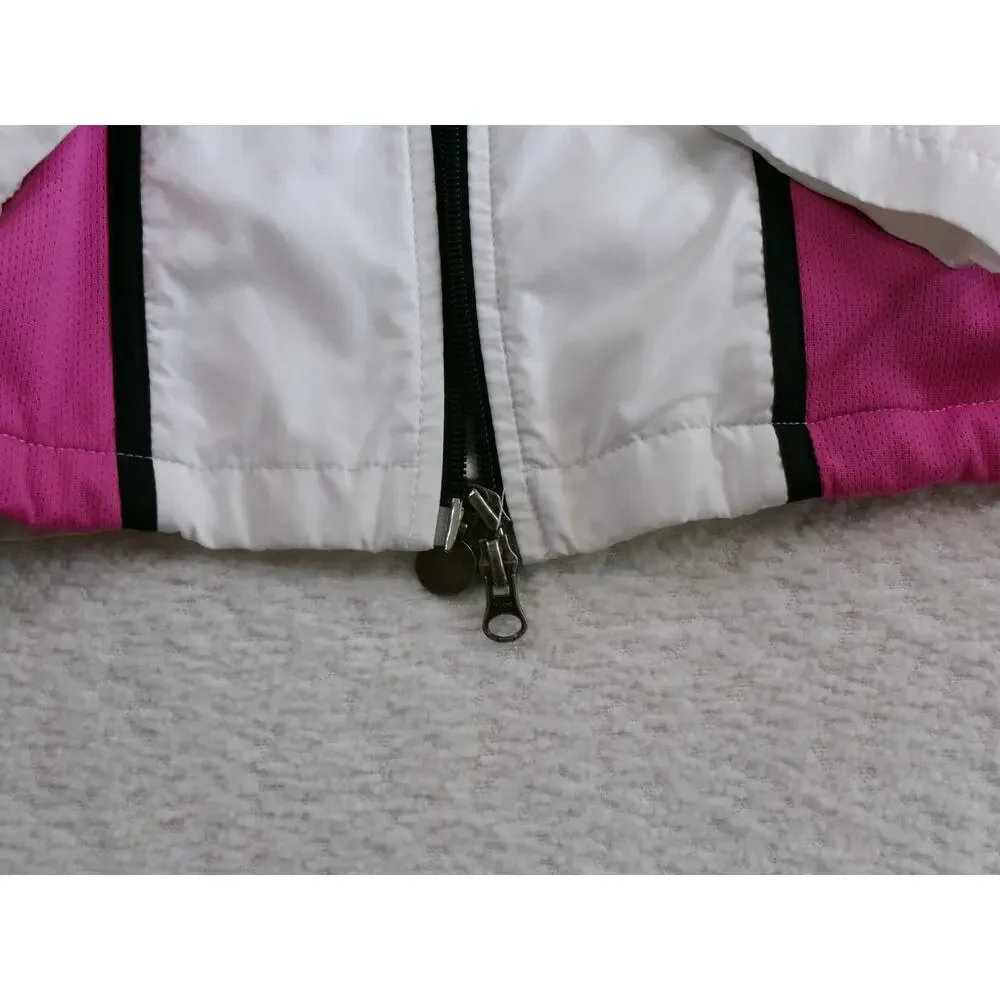 Nike womens white/black/pink jacket and pants size small polyester - Picture 3 of 16